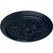 Ekena Millwork Vienna Ceiling Medallion (Fits Canopies up to 3 1/4"), Hnd-Painted Midnight Dream, 16 7/8"OD x 5/8"P CM17VIMDF - alternate 3